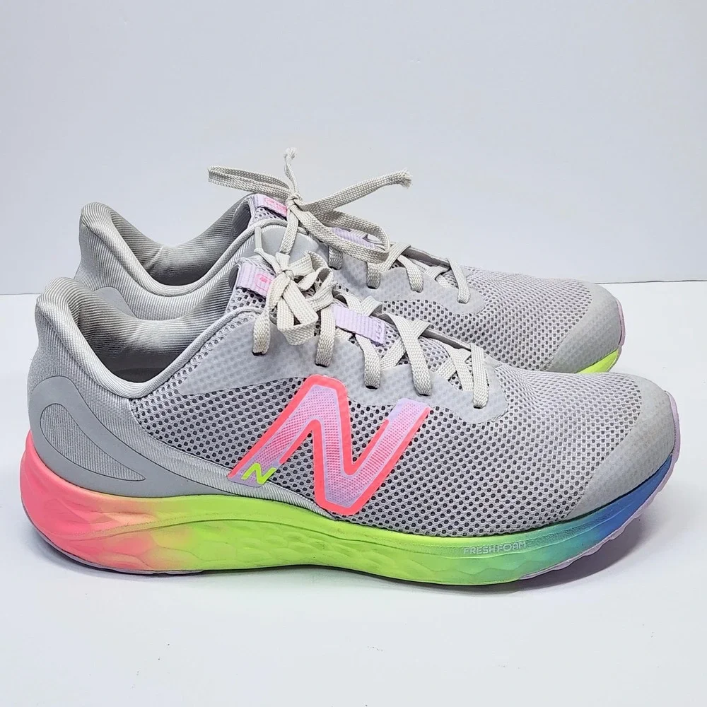New Balance Fresh Foam Arishi Shoes Big Kids Size 7 Multicolor Running Sneakers